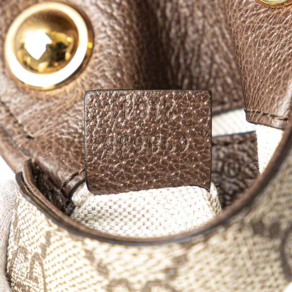 GUCCI Brown Leather Shoulder Bag - Picture 7 of 9